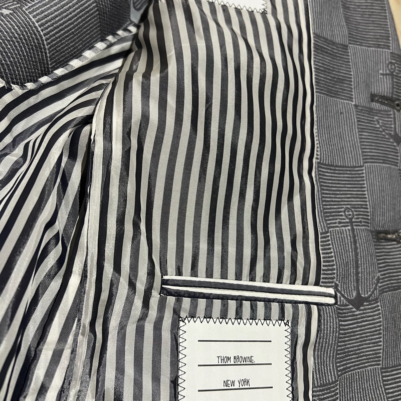 Thom Browne 灰色西裝外套-2