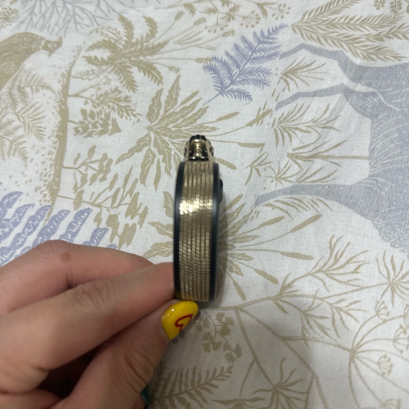 BVLGARI 皮革蛇頭手環-3