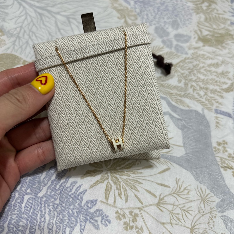 (全新) Hermes mini pop H項鍊-1