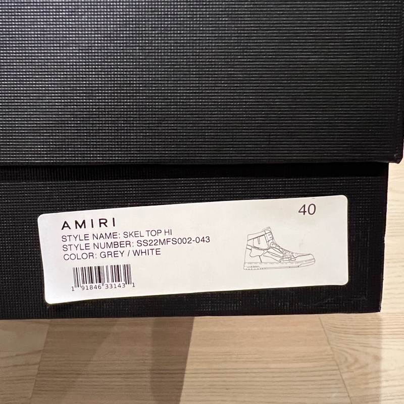 Amiri Skel Top High Sneakers-5