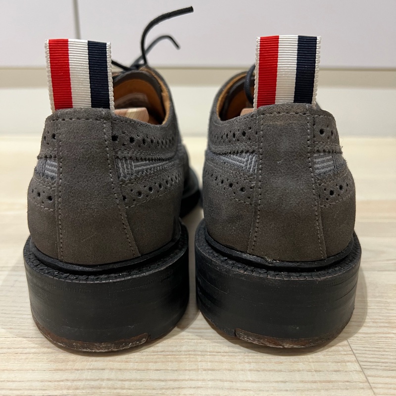Thom Browne Suede 灰色皮鞋-2