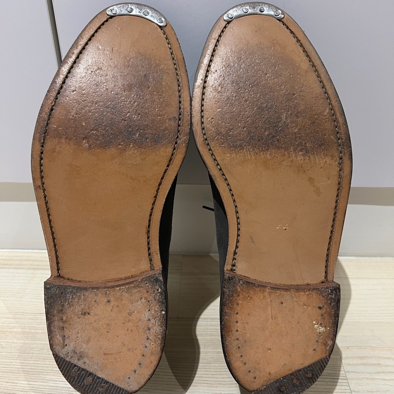 Thom Browne Suede 灰色皮鞋-3
