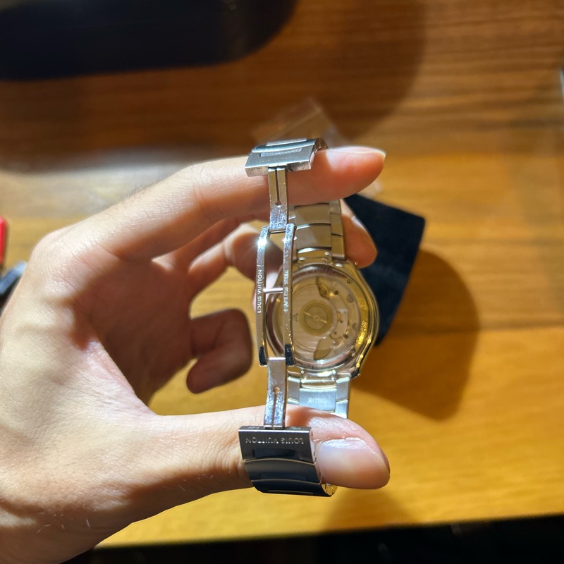 LV 路易威登 LOUIS VUITTON Q6G25 限量55只 自動上鍊 機械錶 男錶-8