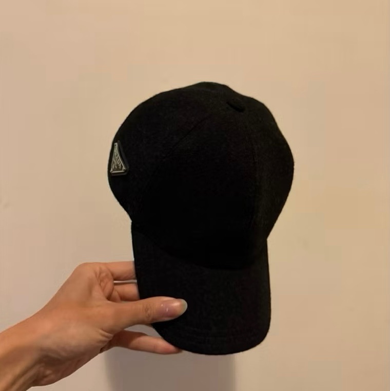 PRADA 2HC274 羊毛 棒球帽 鴨舌帽 老帽-3