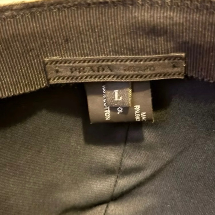 PRADA 2HC274 羊毛 棒球帽 鴨舌帽 老帽-4