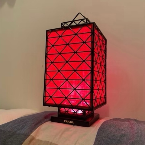 PRADA 燈籠 金屬外框 非賣品 收藏 居家配件