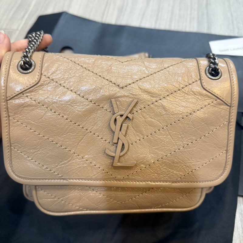 Ysl Niki baby奶茶 新款D釦-5