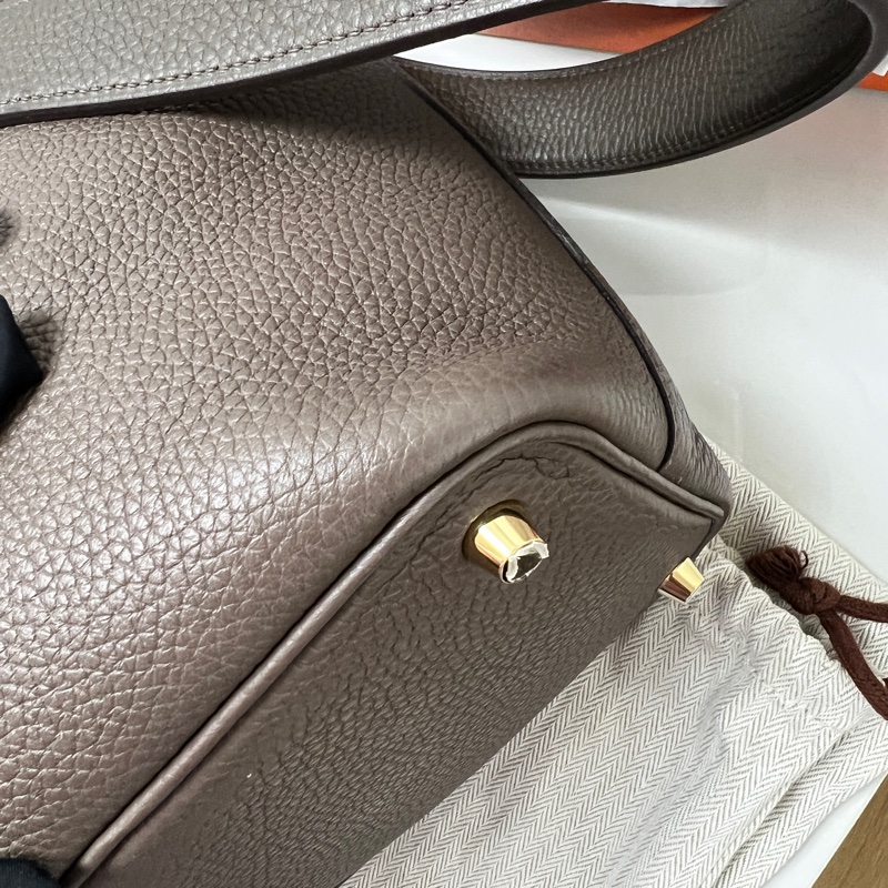 95新 Hermes Picotin 18 Etain 錫器灰金扣 TC Y刻-7