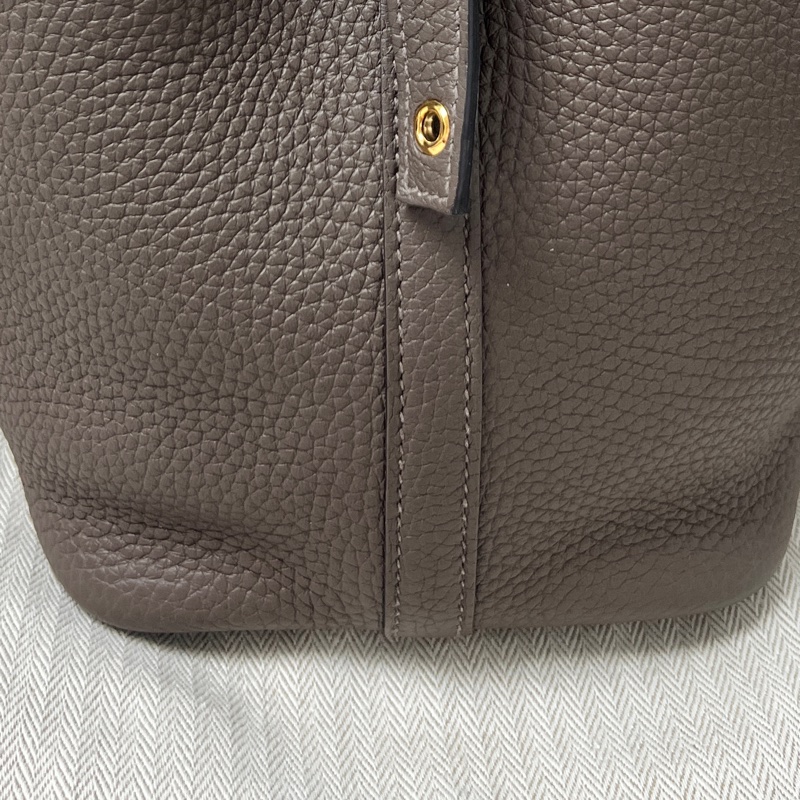 95新 Hermes Picotin 18 Etain 錫器灰金扣 TC Y刻-10