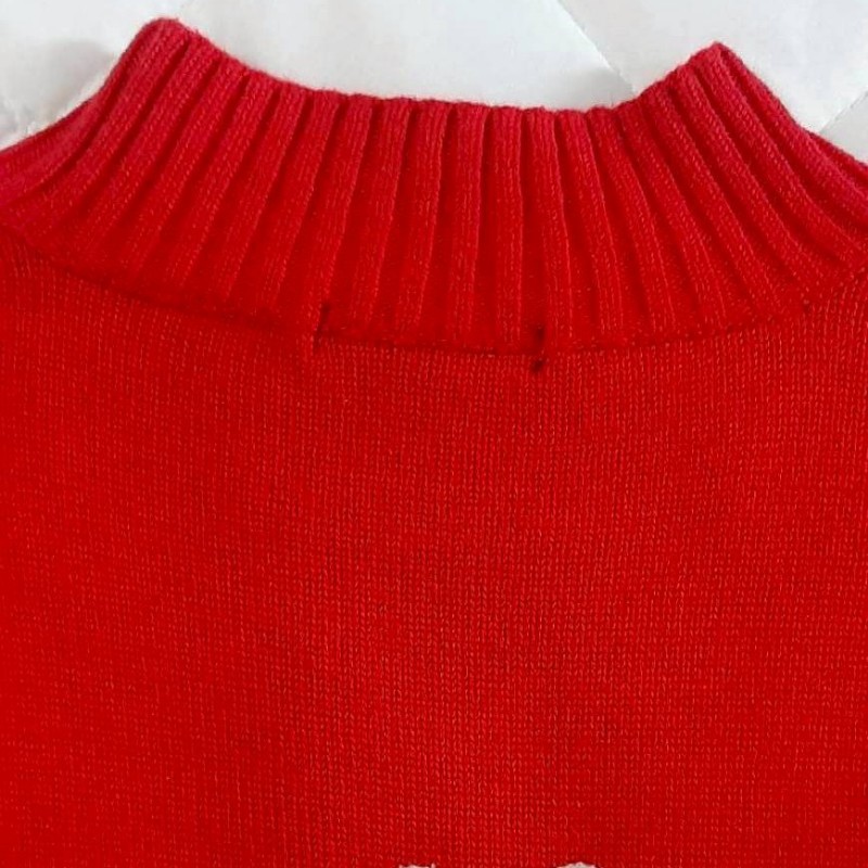 BURBERRY 博柏利 LONDON 女格紋針織彈性短袖上衣F-3