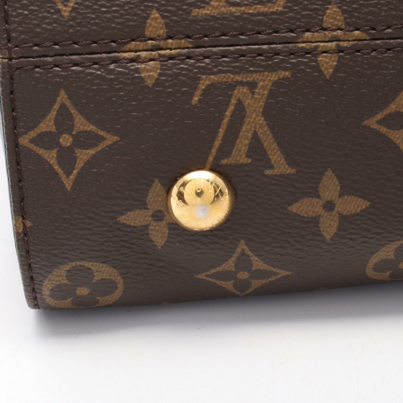LOUIS VUITTON Tuileries 單肩手提包 M43439 Monogram 帆布 棕色 海軍藍 二手-7