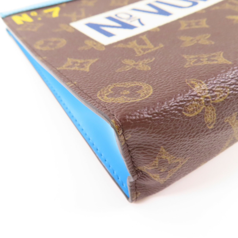 LOUIS VUITTON Monogram Pochette Voyage MM金扣手拿包-9