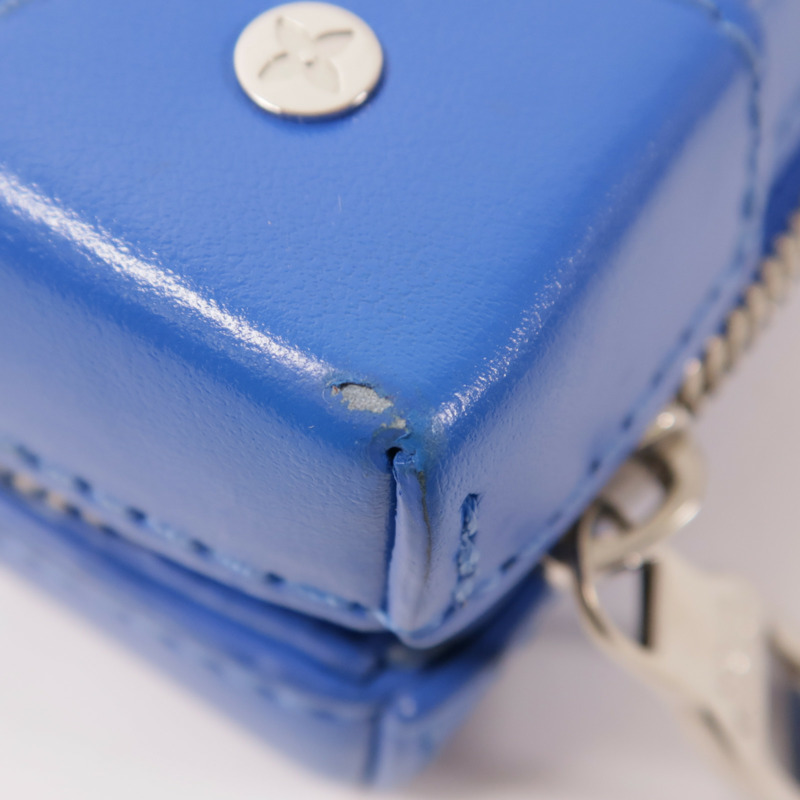 LOUIS VUITTON Monogram Clouds Soft Trunk Wallet銀扣肩背袋-8