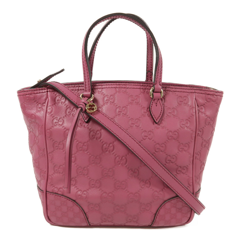 GUCCI 皮革Shoulder Bag金扣手挽肩背兩用袋-0