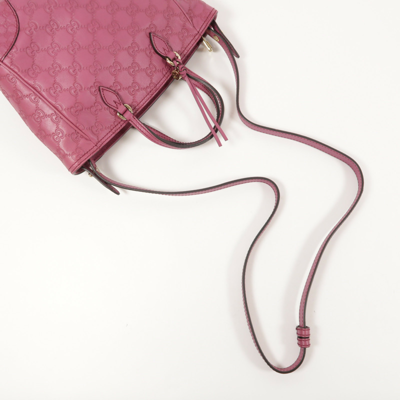 GUCCI 皮革Shoulder Bag金扣手挽肩背兩用袋-8