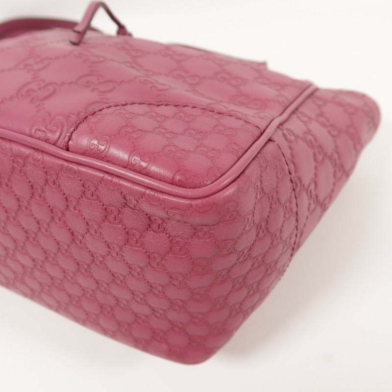 GUCCI 皮革Shoulder Bag金扣手挽肩背兩用袋-10