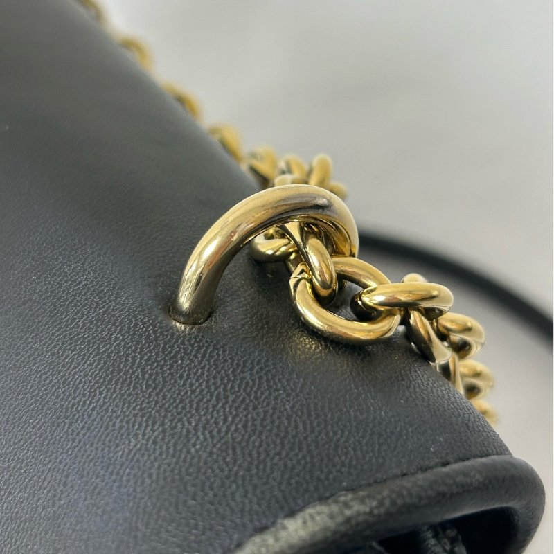 Furla 【激減優惠】牛皮皮革Chain Shoulder金扣鏈帶肩背袋-17