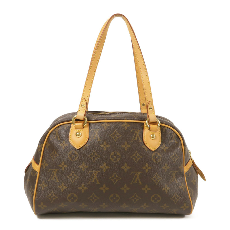 LOUIS VUITTON Monogram Montorgueil PM金扣肩背袋-1