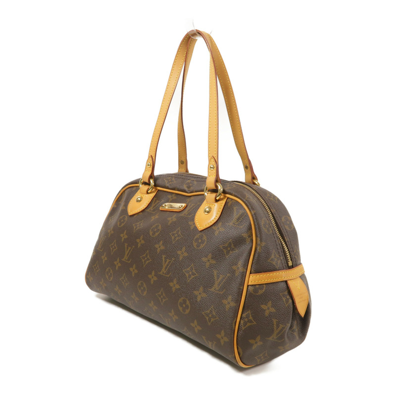 LOUIS VUITTON Monogram Montorgueil PM金扣肩背袋-2