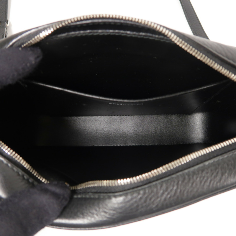 BALENCIAGA 牛皮皮革Everyday Camera Bag銀扣肩背袋-4