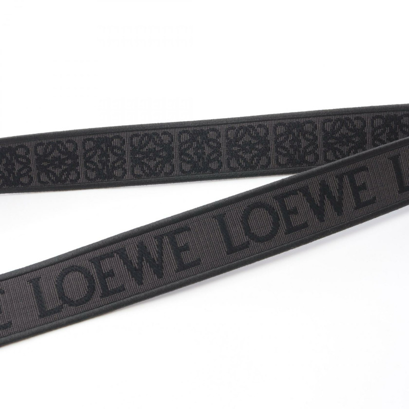 LOEWE CUBI 斜背包 B906K70X131100 皮革 黑色 全新 男式-4