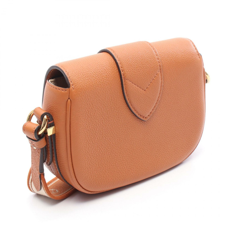 LOUIS VUITTON LV Pont Neuf 軟 PM 單肩包 M58729 皮革棕色二手-1