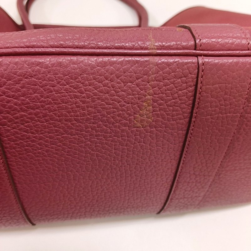 HERMÈS Garden Party 36 粉色帆布花園包手提包 銀色五金 框O刻-13