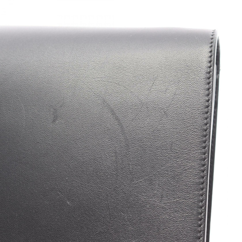 SAINT LAURENT PARIS Kate Monogram 鏈條單肩包 皮革 黑色 二手 女款-8