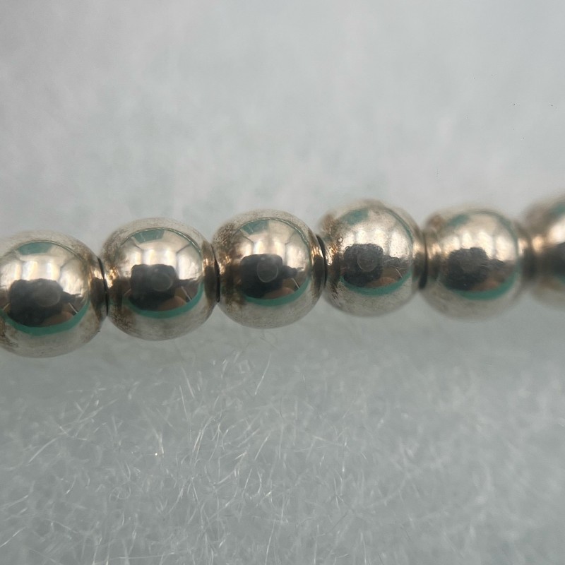 Tiffany Return to Tiffany™ 系列 藍色愛心 銀色手鏈 中號 17.8cm-7
