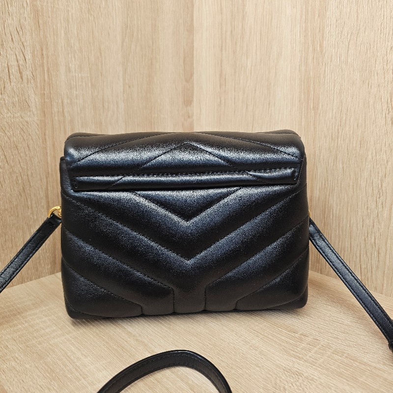 [熱門好物推推🥰] YSL 黑金釦LouLouToy斜背包-3