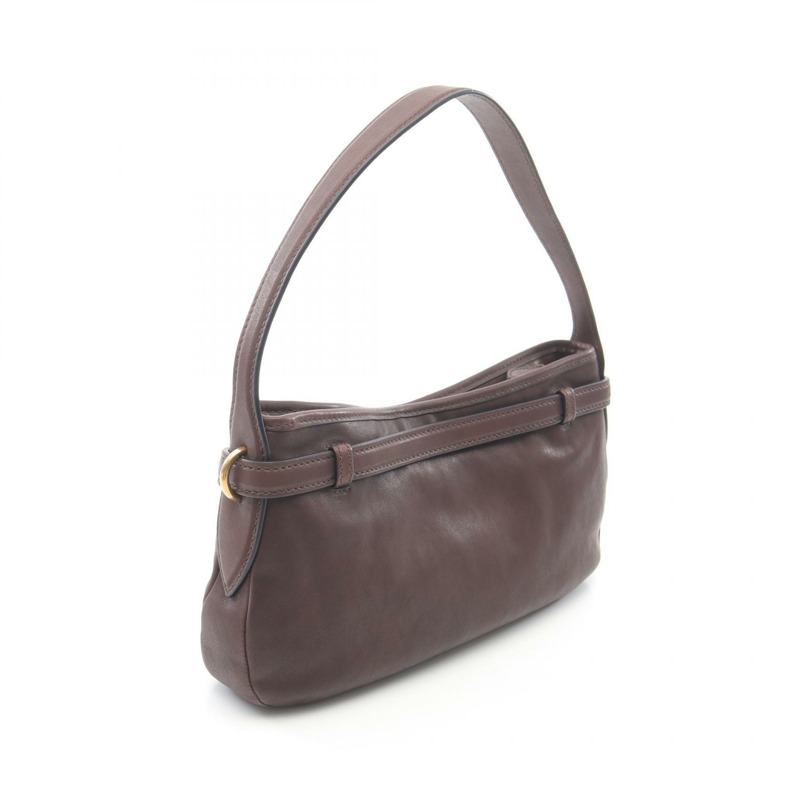 Miu Miu NAPPA AVIATOR 單肩包 5BC1822BBLF0NBL 皮革 棕色 全新 女款-1