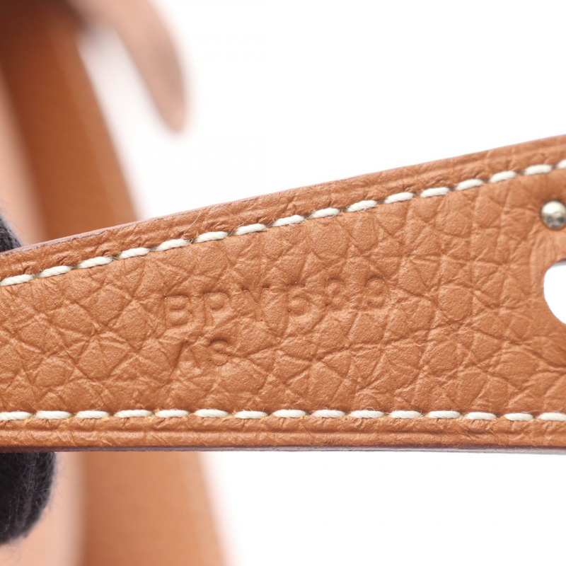 HERMES Lindy 26 肩背包 Clemence 皮革 棕色 金色 二手 女款 B SHW-4