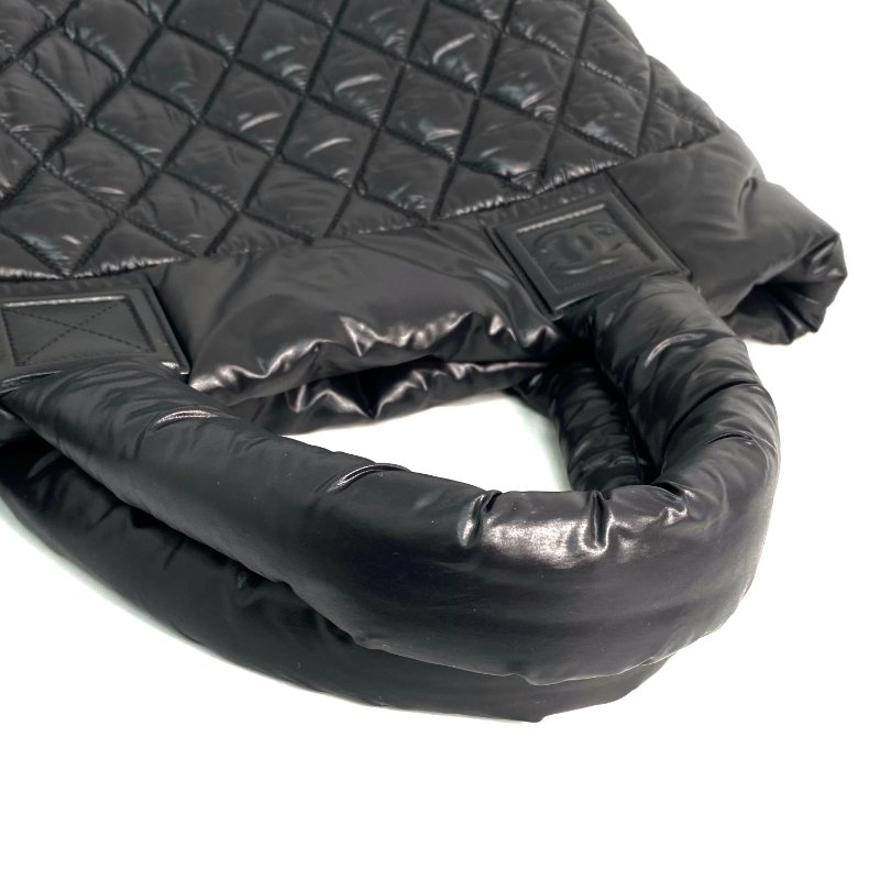 △ Chanel 香奈兒 Black Nylon Coco Cocoon Tote Bag No.21 黑色尼龍托特袋No.21 - 257018689-10