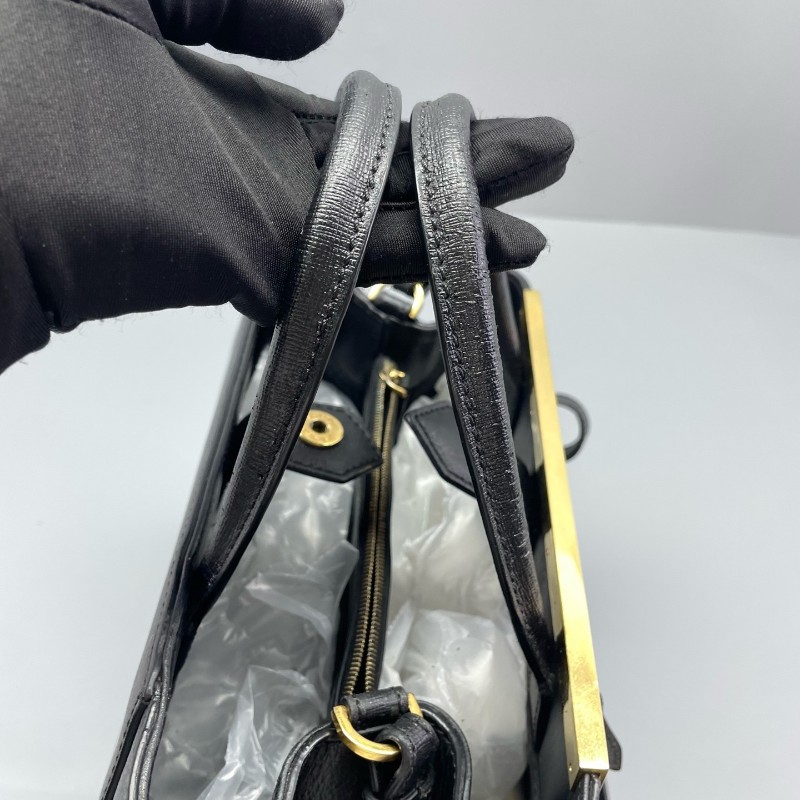 FENDI 2Jours 小號黑色 肩背包手提包 26*20*12cm-23