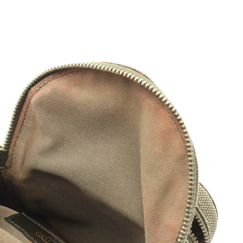Valentino Rucksack 背包 帆布 卡其色 多色 二手 女款-5