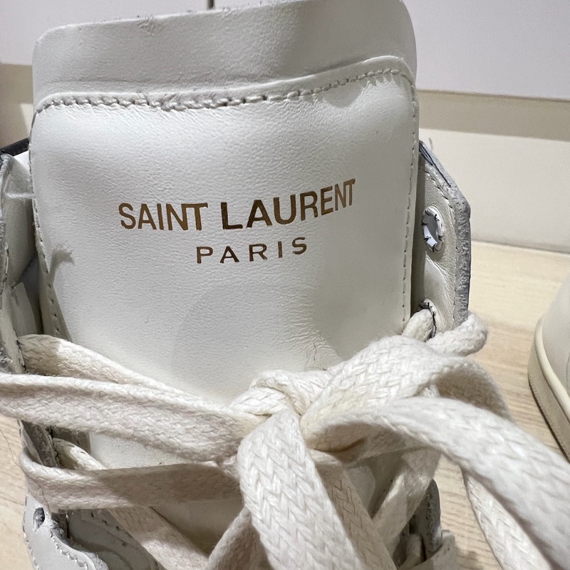 Saint Laurent High Top Sneakers-2