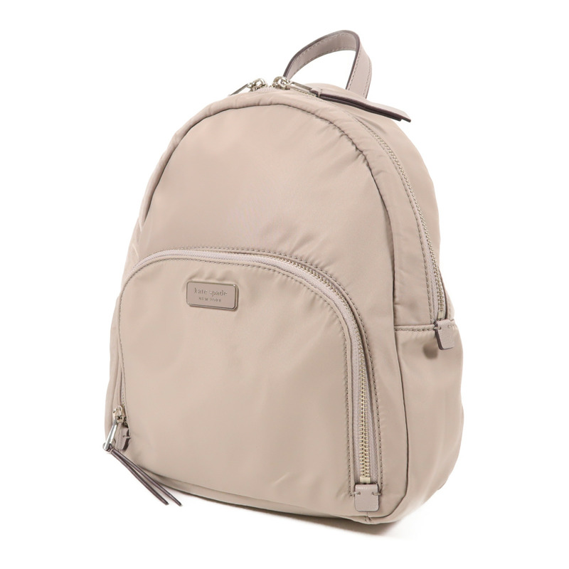Kate Spade 尼龍Backpack銀扣背包-2