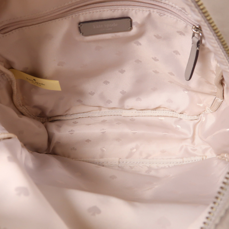 Kate Spade 尼龍Backpack銀扣背包-4