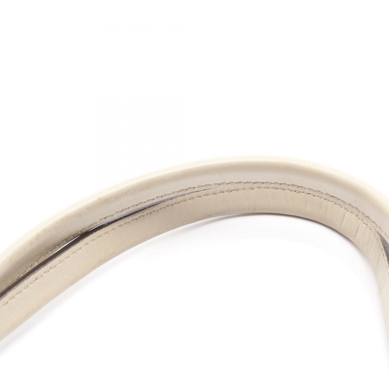 GUCCI Princess Guccissima 單肩手提包 177052 皮革 米色 二手 女士-4