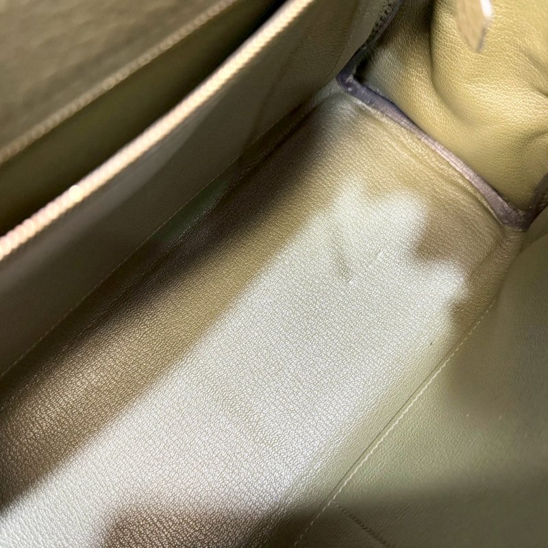 HERMES C6橄欖綠金釦Togo皮kelly32-14