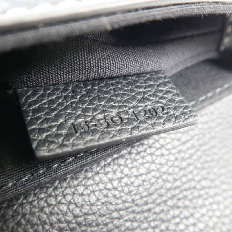 Dior 牛皮皮革Saddle銀扣肩背袋-6