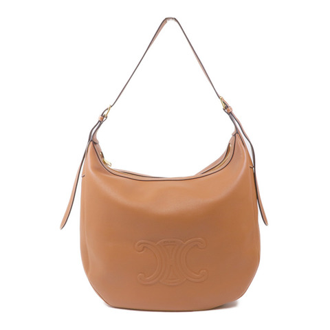 CELINE 牛皮皮革Heloise Bag金扣肩背袋