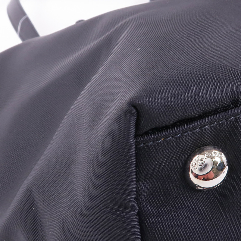 PRADA 尼龍Shoulder Tote銀扣肩背袋/手挽袋-12