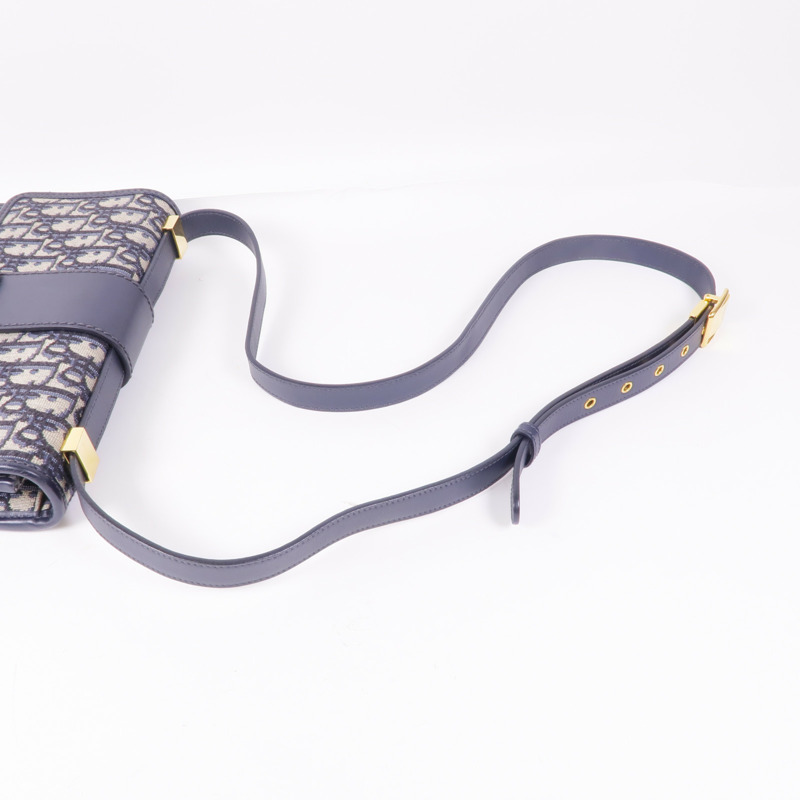 Dior 帆布Montaigne金扣肩背袋-4