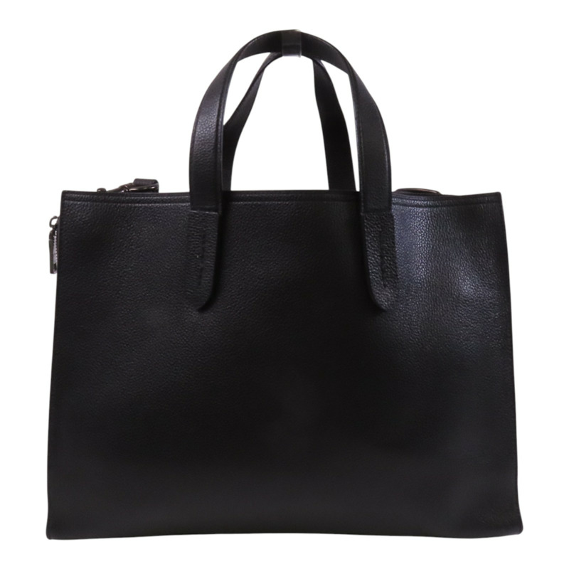COACH 牛皮皮革2Way Shoulder Bag手挽肩背兩用袋-1