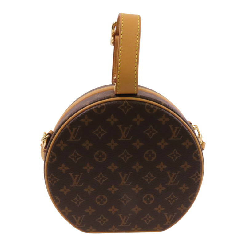 LOUIS VUITTON Monogram Petite Boite Chapeau金扣手挽肩背兩用袋-1