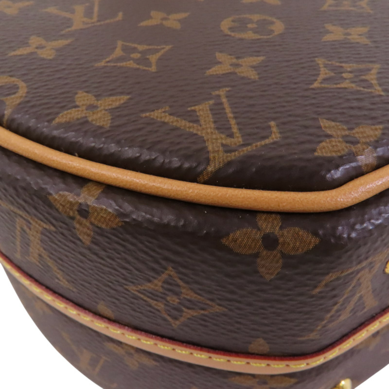 LOUIS VUITTON Monogram Petite Boite Chapeau金扣手挽肩背兩用袋-10