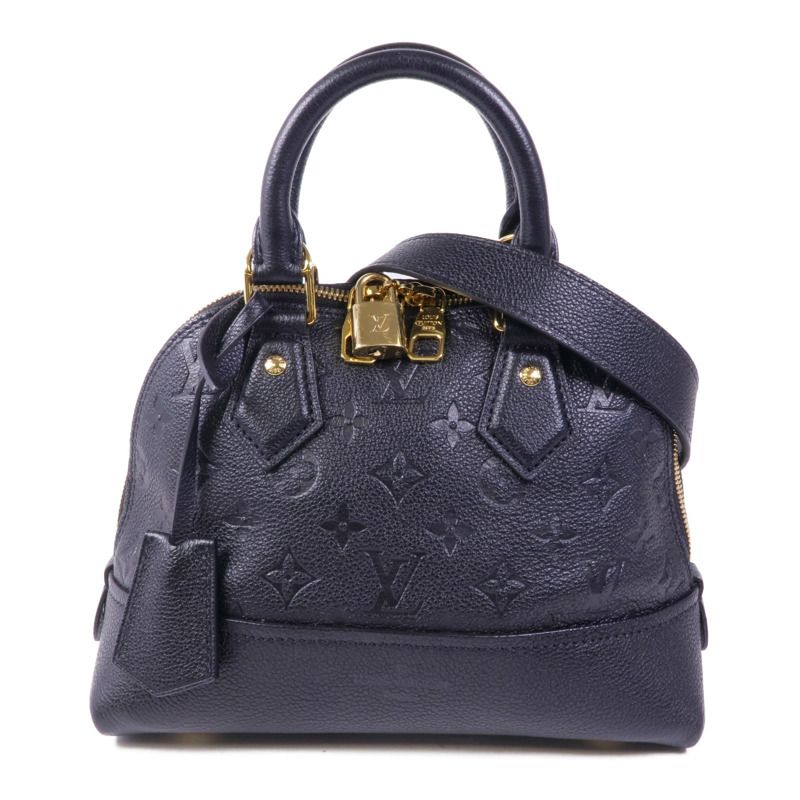 LOUIS VUITTON Monogram Empreinte Neo Alma BB金扣手挽肩背兩用袋-0