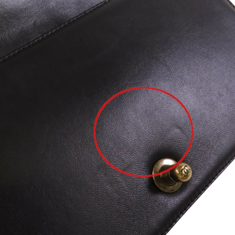 CHANEL 牛皮皮革Boy Chanel 25銀扣鏈帶肩背袋-17