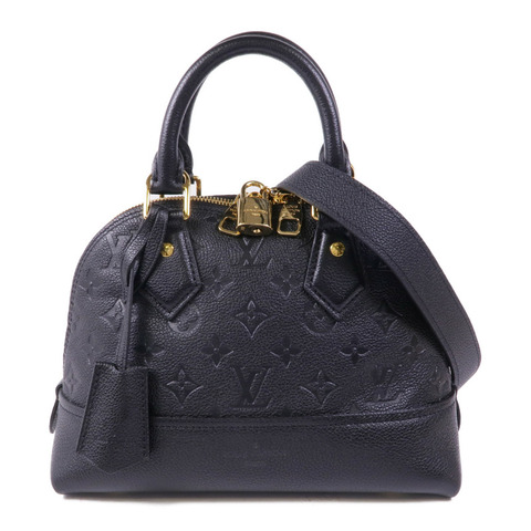 LOUIS VUITTON Monogram Empreinte Neo Alma BB金扣手挽肩背兩用袋